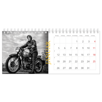 Tischkalender — Historischer Stil