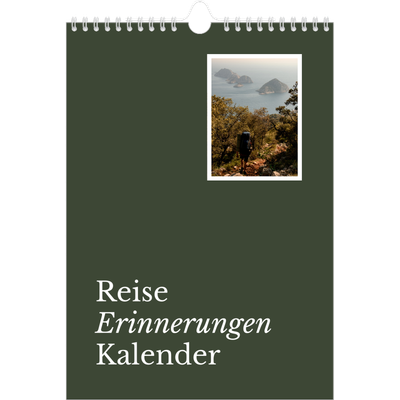 Fotokalender A4 (20 x 30 cm) — Redaktionelle Erde [deckblatt]