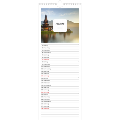 Küchenkalender  — Die ganze Geschichte [Februar]