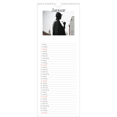Küchenkalender  — Mein Reisebericht [Januar]