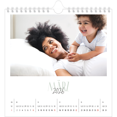 Jahreskalender Quadratisch — Een bedankje [Marsch]