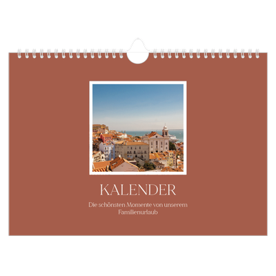 Fotokalender A4 — Klassische Farben [deckblatt]