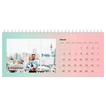 Tischkalender — Pastelltöne