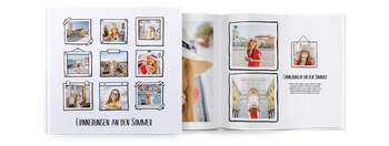 Fotobücher — Scrapbook-Schnappschüsse