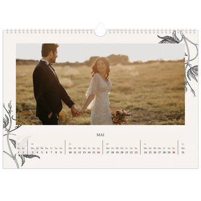 Fotokalender A3 — Tinte und Efeu [Mai]