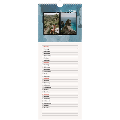 Küchenkalender  — Wanderlust [Februar]