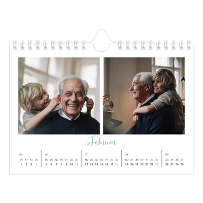 Fotokalender A5 — Hallo Welt [Februar]