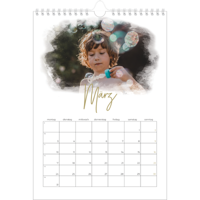 Fotokalender A4 (20 x 30 cm) — Fotoeffekte [Marsch]