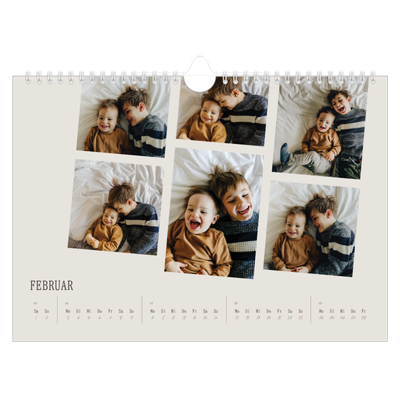 Fotokalender A4 — Momente in Bewegung [Februar]