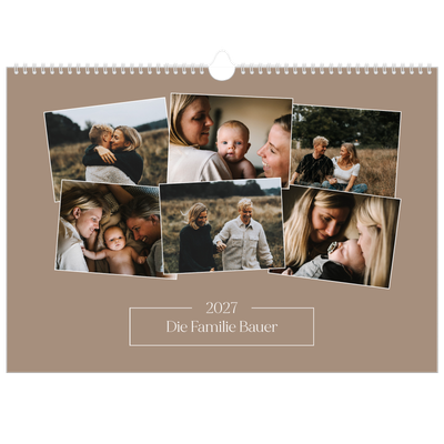 Fotokalender A3 — Gebastelte Momente [deckblatt]