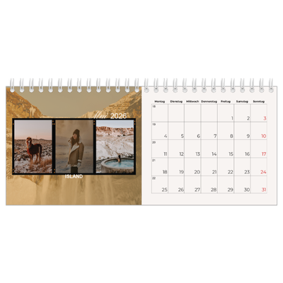 Tischkalender — Wanderlust [deckblatt]