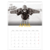 A3 Jahreskalender — Historischer Stil [April]