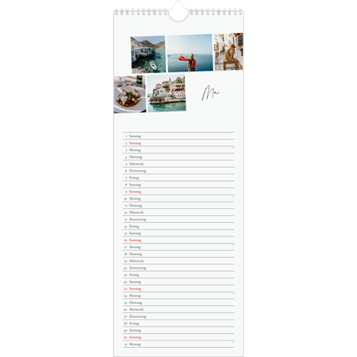 Küchenkalender  — Städtereise [Mai]