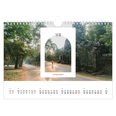 Fotokalender A4 — Der offene Bogen [Mai]