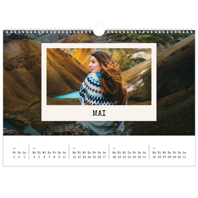 Fotokalender A3 — Die Porträtaufnahme [deckblatt]