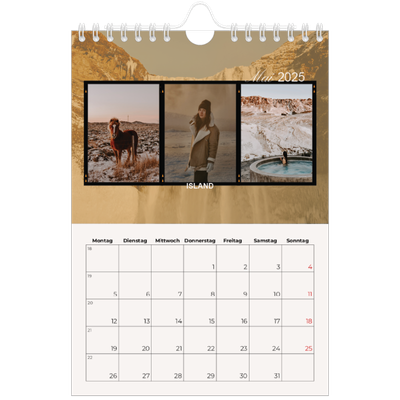 Fotokalender A5 — Wanderlust [deckblatt]