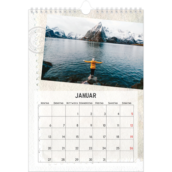 Fotokalender A4 — Parts unknown