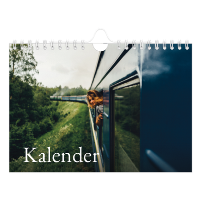 Fotokalender A5 — Einfacher Serif [deckblatt]