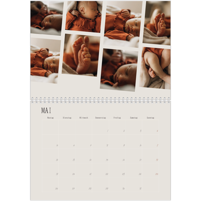 Fotokalender A4 doppelt (30 x 40 cm) — Momente in Bewegung [deckblatt]