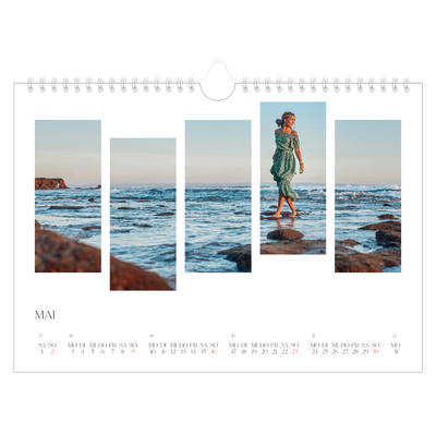 Fotokalender A4 — Reisemosaike [Mai]