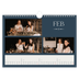 Fotokalender A4 — Schiefer und Serifen [Februar]