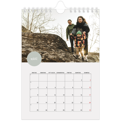 Fotokalender A5 — Fotosticker [Marsch]