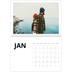 Fotokalender A4 doppelt (30 x 40 cm) — Weißer Rahmen [Januar]