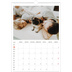 A3 Jahreskalender — Rote Highlights [Februar]