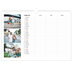 Family Planners A3 Landscape — Einfacher Planer - 3-köpfige Familie [Februar]