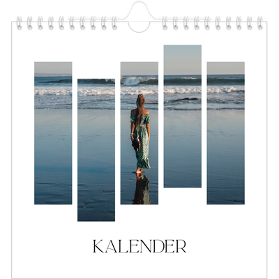 Jahreskalender Quadratisch — Reisemosaike [deckblatt]
