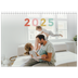 Fotokalender A4 doppelt (30 x 40 cm) — Bunte Schrift [deckblatt]