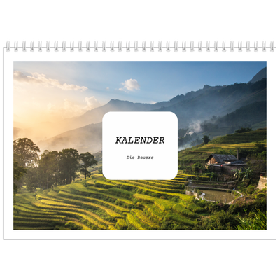 Fotokalender A4 doppelt (30 x 40 cm) — Die ganze Geschichte [deckblatt]