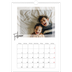 A3 Jahreskalender — Durchsichtige Rahmen [Februar]