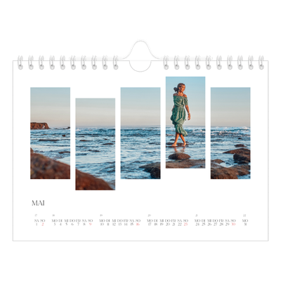 Fotokalender A5 — Reisemosaike [Mai]