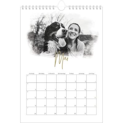 Fotokalender A4 (20 x 30 cm) — Fotoeffekte [Mai]