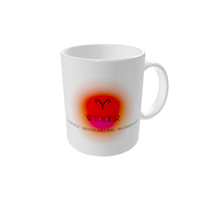 Tasse bedrucken — Astrologie Farbverlauf – Widder