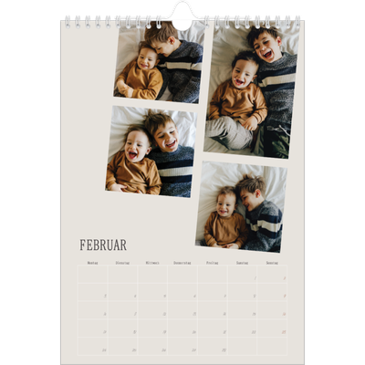 Fotokalender A4 (20 x 30 cm) — Momente in Bewegung [Februar]