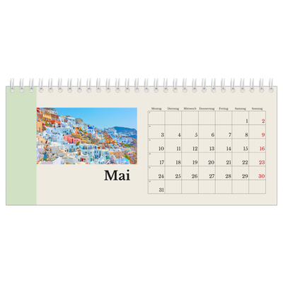 Tischkalender — Sehenswürdigkeiten der Welt [Mai]