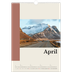 A3 Jahreskalender — Sehenswürdigkeiten der Welt [April]