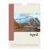 Fotokalender A5 — Sehenswürdigkeiten der Welt [April]