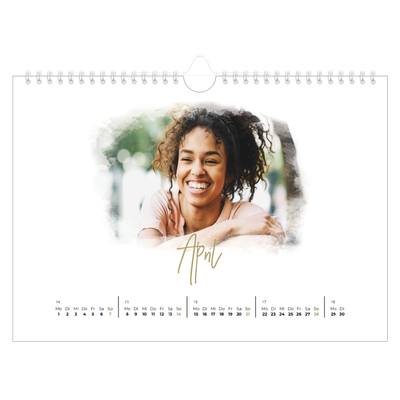 Fotokalender A4 — Fotoeffekte [April]