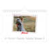 Fotokalender A5 — Karminrote Signatur [Mai]
