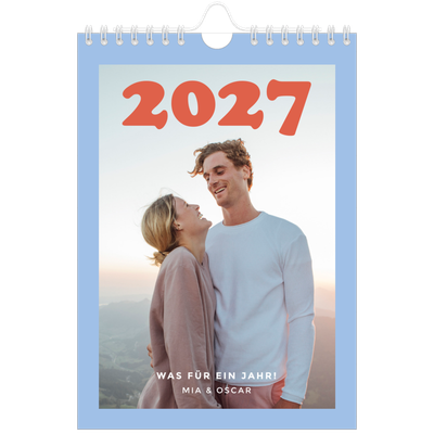 Fotokalender A5 — Rahmen im Retrostil [deckblatt]