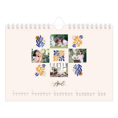 Fotokalender A5 — Verspielte Korallen [deckblatt]