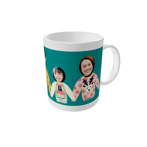 Tasse bedrucken — Ugly Christmas jumpers