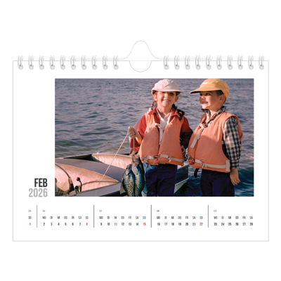 Fotokalender A5 — Kurztext [Februar]