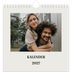 Jahreskalender Quadratisch — Schlicht in Creme [deckblatt]