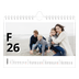 Fotokalender A5 — Große Zeichen [Februar]