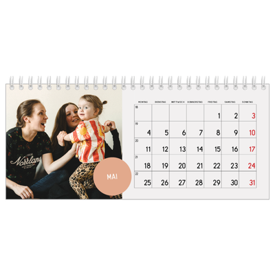 Tischkalender — Fotosticker [deckblatt]
