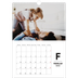 A3 Jahreskalender — Buchstaben im Fokus [Februar]